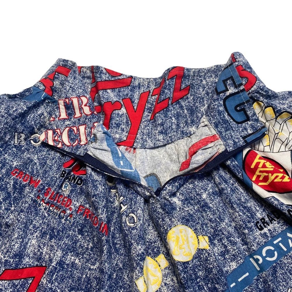 Idaho Potatoes Pop Art French Fries Skater Circle Skirt Quirky Unique - Picture 5 of 15